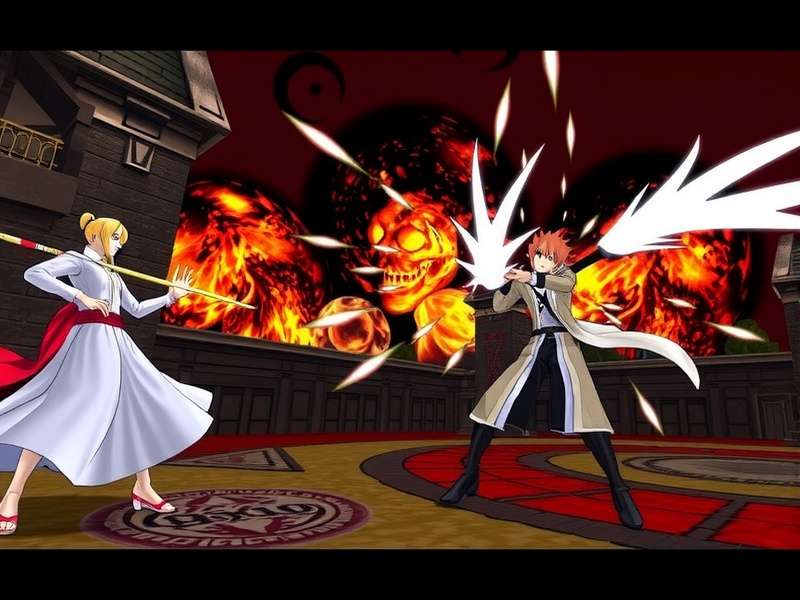 Bleach Warzone 3D Battle Scene